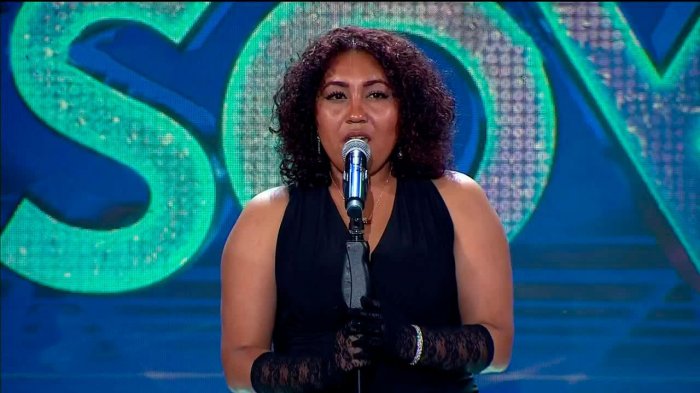 Whitney Houston se llevó todos los elogios sobre el escenario de Yo Soy