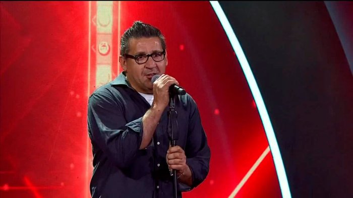 Marciano de Los Enanitos Verdes pasó susto pero clasificó en Yo Soy