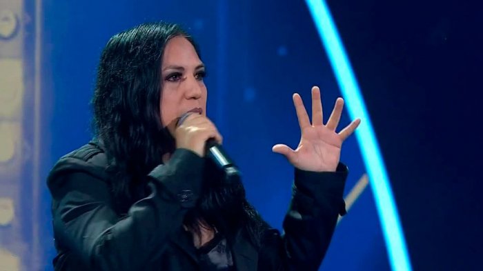 Dolores O'Riordan de The Cranberries se llenó de felicitaciones en la Gala