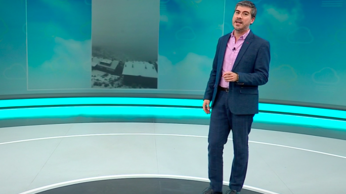 Eduardo Sáez y el pronóstico del tiempo para este lunes 13 de abril