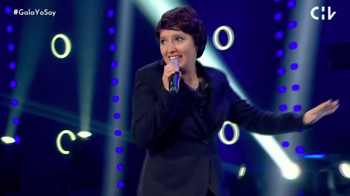 Con puré de papas la imitadora de Cecilia no logró una buena presentación