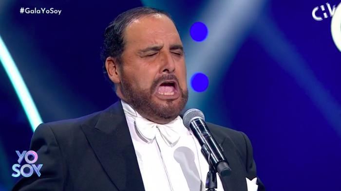 Qué voz: Luciano Pavoratti realizó una impresionante presentación