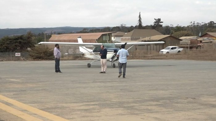 Piloto fue encarado al aterrizar en Pichilemu: Fue obligado a devolverse a Santiago