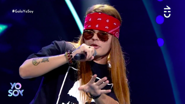 ¿Merecía la inmunidad? Axl Rose realizó impactante presentación en Gala de Yo Soy