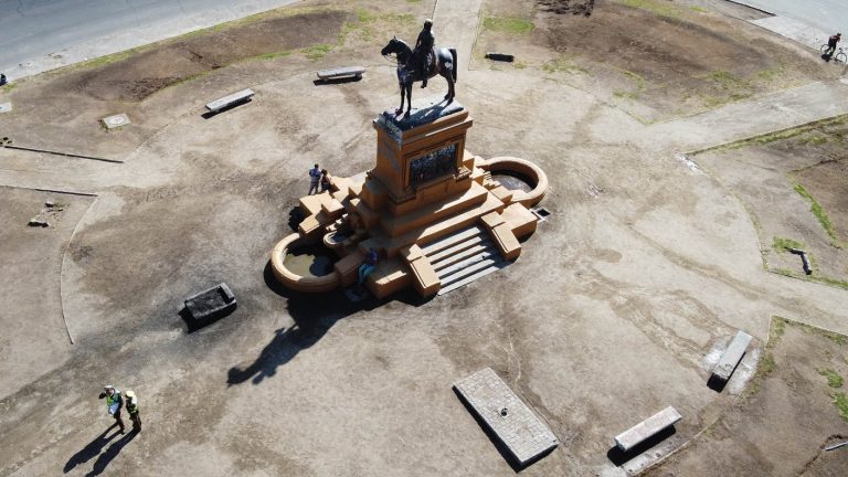 Paz para los vecinos y arreglo de veredas: La transformación de Plaza Italia a causa de la pandemia