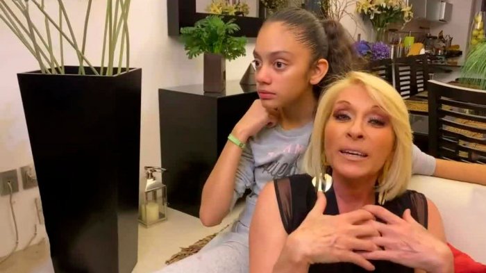 Yuri presentó a su hija a través de la videollamada con Don Francisco