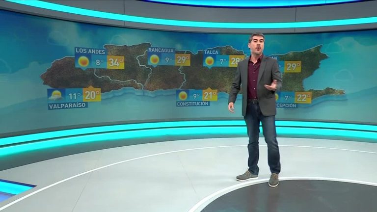 Eduardo Sáez y el pronóstico del tiempo para este martes 6 de abril