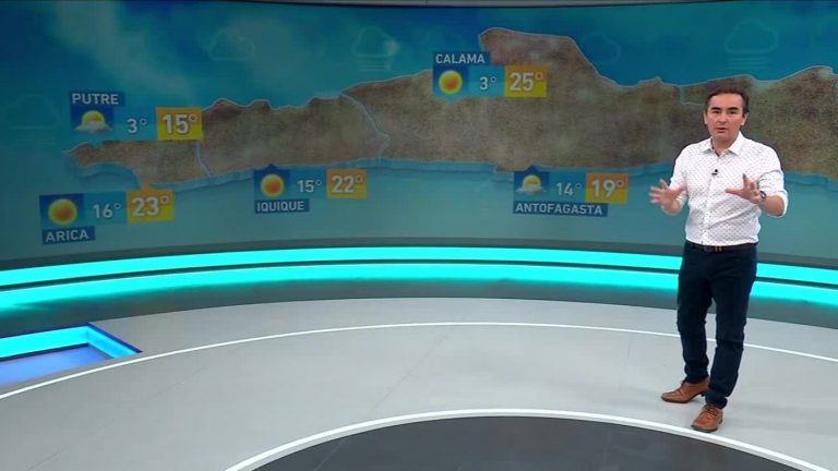 Alejandro Sepúlveda y el informe del tiempo para este sábado 18 de abril