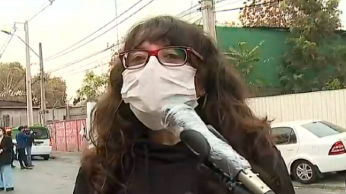 Vecina de cité de Estación Central con brote de COVID-19 denunció balaceras en medio de crisis sanitaria