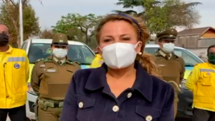 Cathy Barriga publicó video en redes sociales para responder a vecinos que alegan falta de seguridad