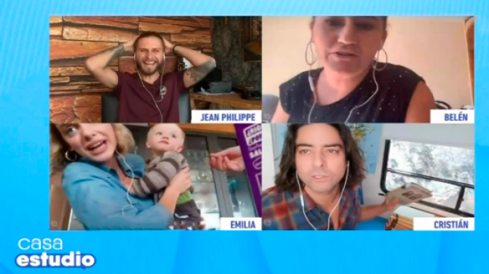 ¿Eres capaz de adivinar qué película están representando con mímicas?: Belén Mora jugó con los famosos de Casa Estudio