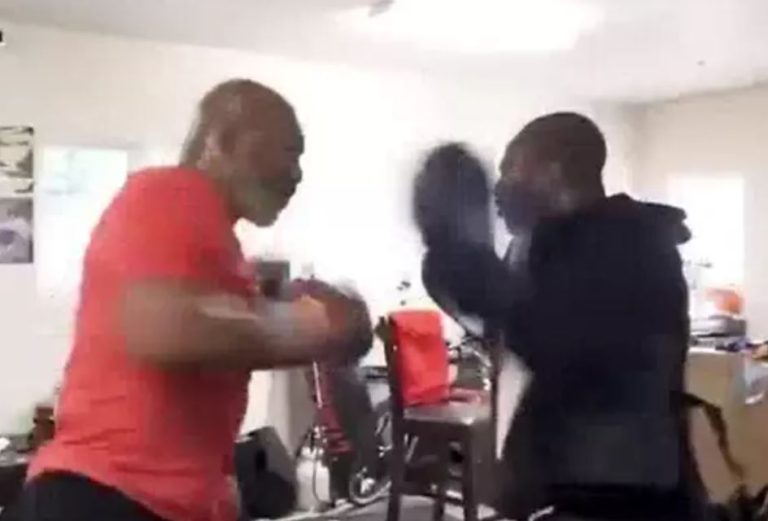 Y tiene 53 años: Miles de usuarios en shock al ver los aterradores golpes de Mike Tyson