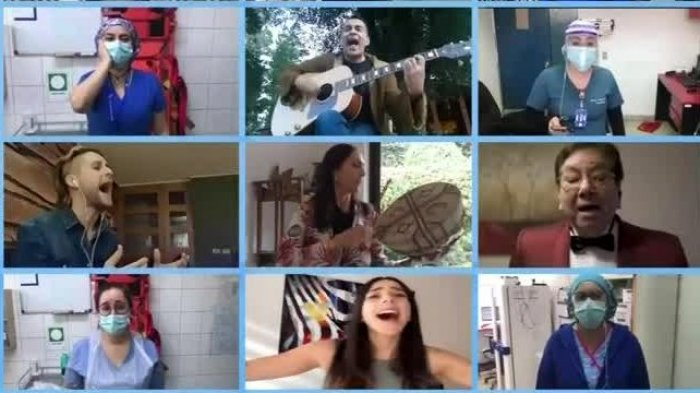 ¡Todos Juntos! Cantantes chilenos se unieron para cantar el clásico de Los Jaivas