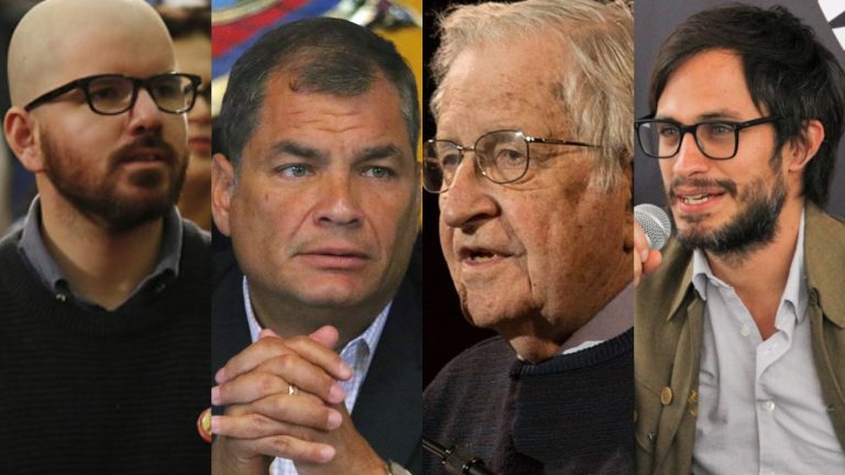 Giorgio Jackson se unió a organización internacional junto a Rafael Correa, Noam Chomsky y Gael García Bernal