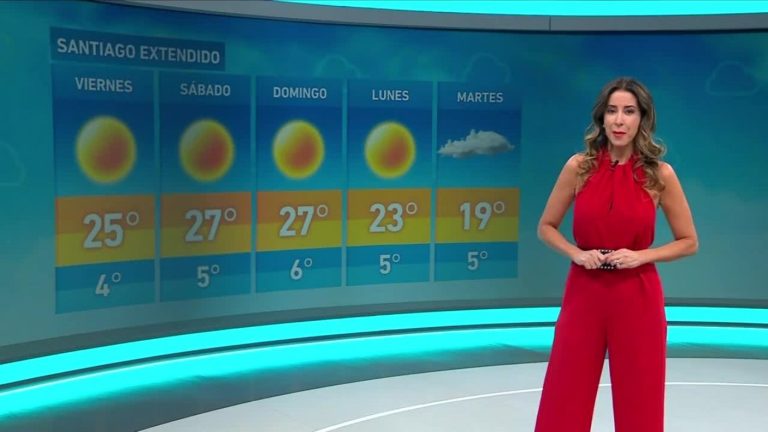 Vanessa Noé te entrega el informe del tiempo para este viernes 15 de mayo