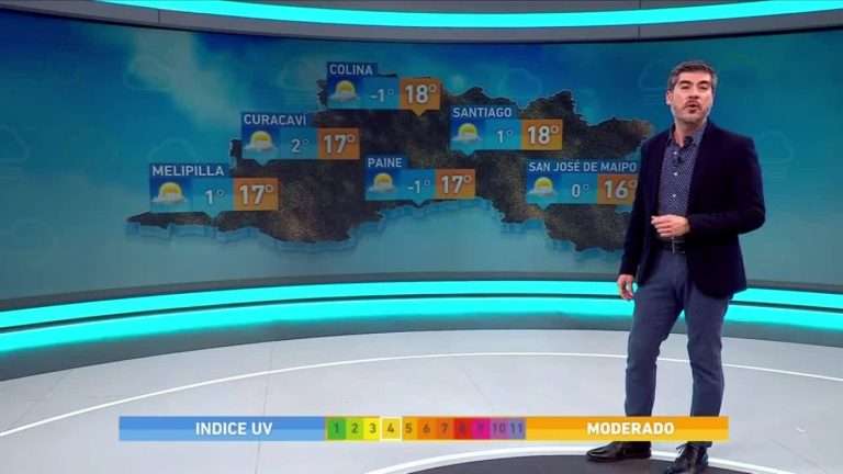 Eduardo Sáez y el pronóstico del tiempo para este viernes 22 de mayo