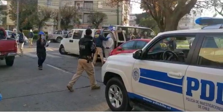 Joven de 24 años fue detenido en Concepción tras infringir cuarentena por tercera vez