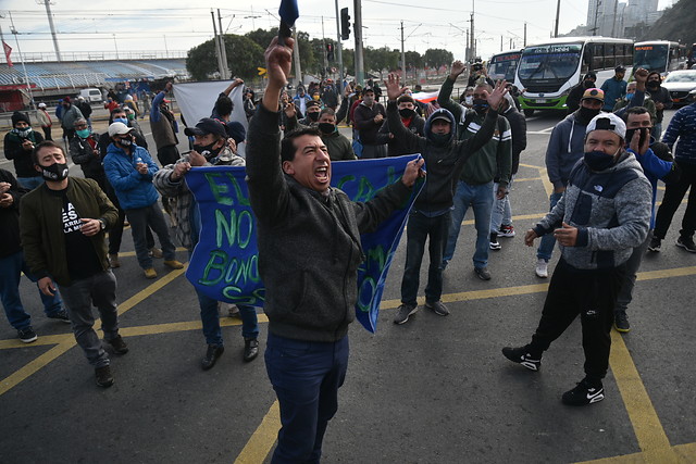 Pescadores se manifestaron contra medida que busca revertir la Ley de la Jibia