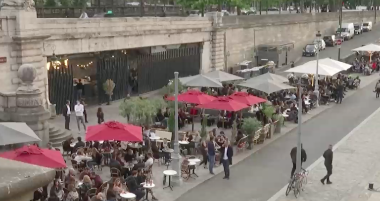 Fase verde: Francia avanza en proceso de reapertura de restaurantes y colegios