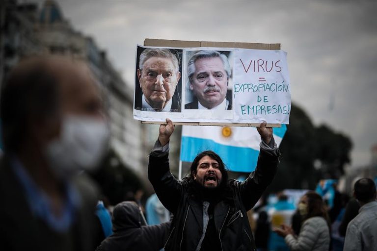 Argentinos salen a la calle para manifestarse por la expropiación de empresa Vicentín