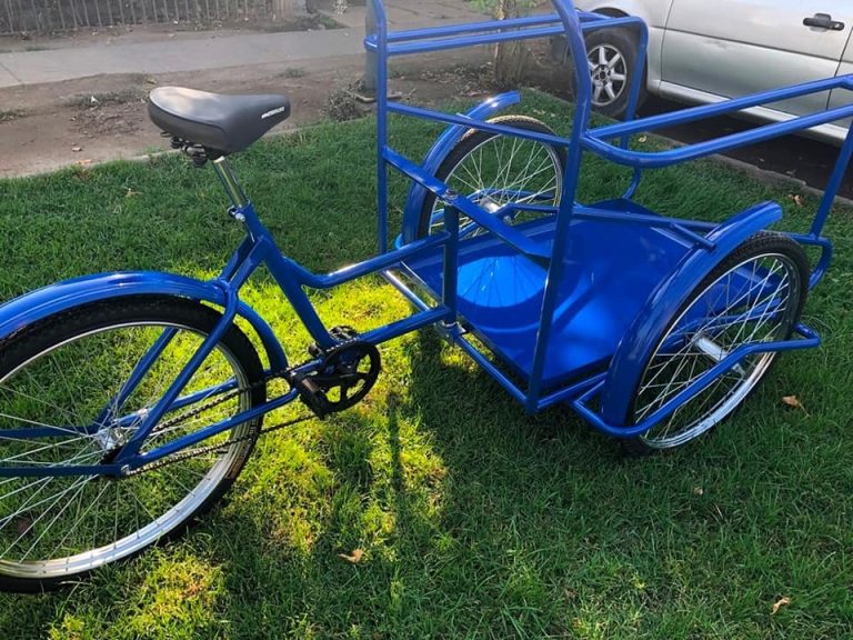 El tierno dibujo de un niño de Puente Alto para ayudar a su tío a encontrar su triciclo robado