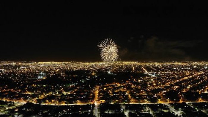Otra noche de fuegos artificiales en La Legua: Los estruendos se escucharon desde varias comunas.