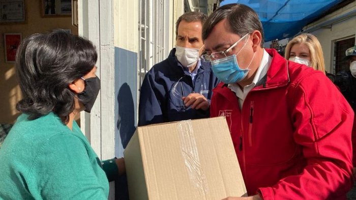 Filtran instructivo para entrega de cajas del Gobierno: Dice hasta cómo posar en fotos con los vecinos