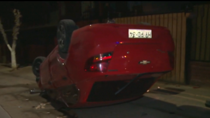 Cuarentena total: Contigo en la Mañana registró choque y violenta pelea durante toque de queda