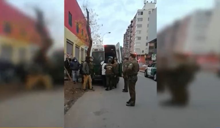 Dicen que empleador los obligaba a ir: Detuvieron a 10 personas en construcción que no contaba con permisos