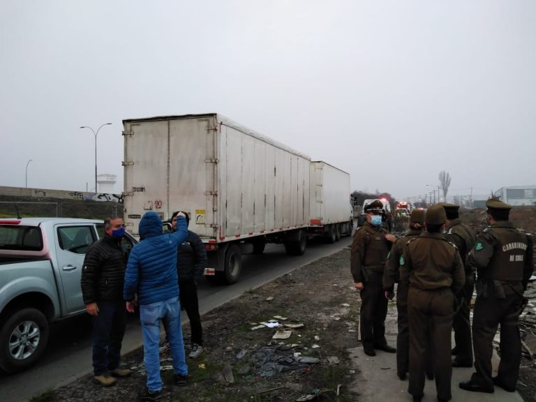 Encuentran a conductor secuestrado tras millonario robo de camión con cigarrillos