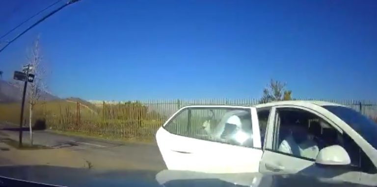 Conductor que frustró encerrona en La Florida: “Al acelerar le pegué a uno con la puerta”
