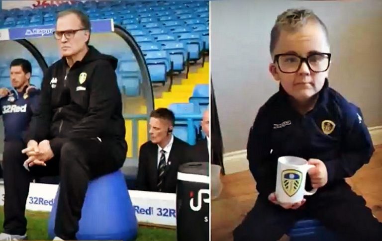 El mini Bielsa también celebró: Todos los homenajes para Marcelo tras subir con el Leeds