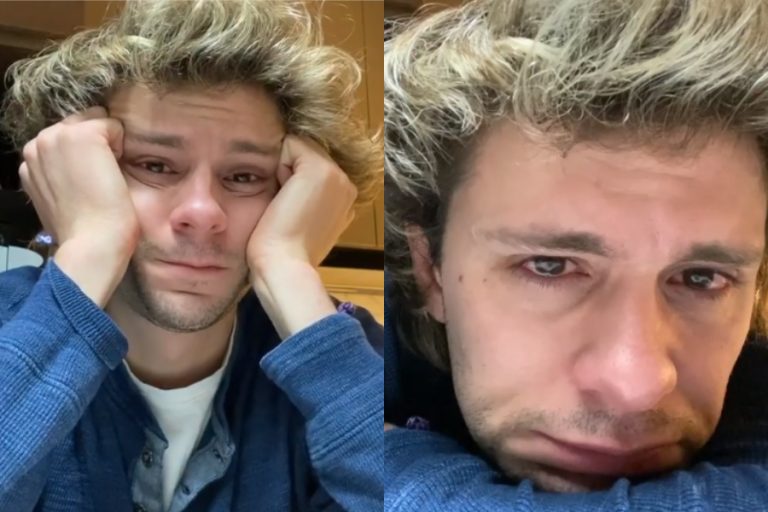 Joaquín Méndez rompe en llanto en Instagram: 