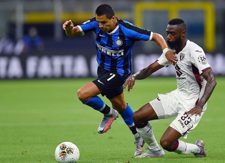 Ganó el Inter y Alexis fue titular, pero Lautaro entró en su reemplazo y anotó un golazo