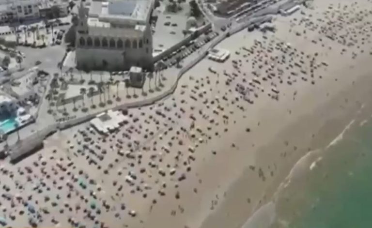 ¿Así serán en el futuro? Aseguran que playa en España es el ejemplo a seguir mientras dure la pandemia