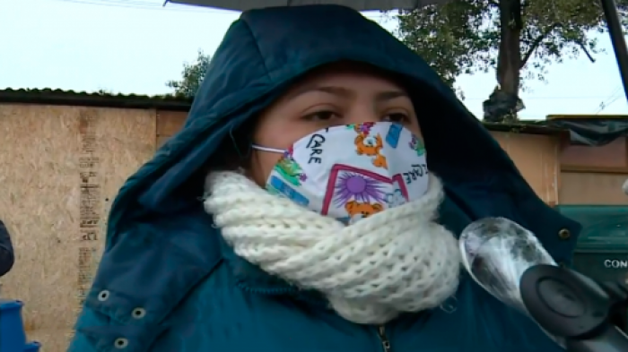 Así es la cruda realidad que se vive en el campamento Dignidad de San Bernardo
