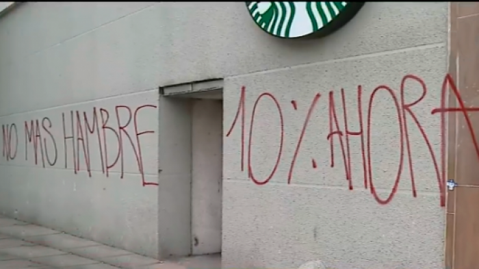 Incidentes en las afueras del Congreso previo a la votación de retiro del 10% de fondos de AFP