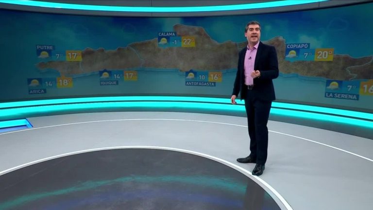 Eduardo Sáez y el pronóstico del tiempo para este martes 21 de julio