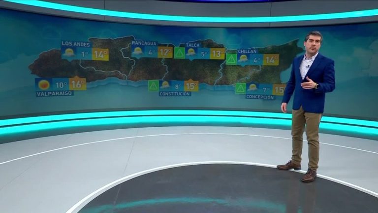 Eduardo Sáez y el pronóstico del tiempo para este miércoles 22 de julio