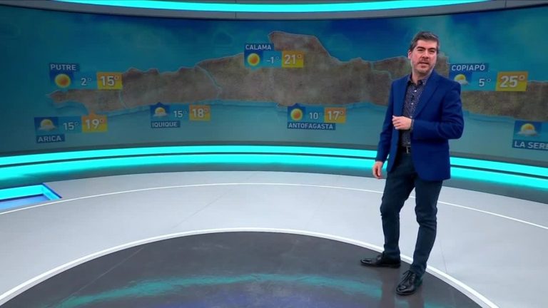 Eduardo Sáez y el pronóstico del tiempo para este sábado 25 de julio