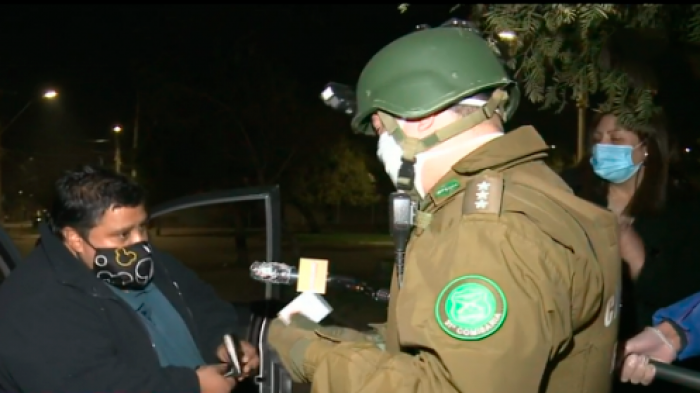 Infracciones, robos, persecuciones y peleas: Carabineros continúa fiscalizando las noches de toque de queda