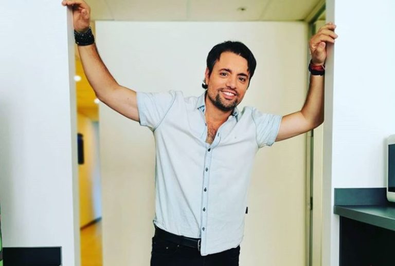 Daniel Valenzuela conoció a su sobrino, el hijo recién nacido de Paloma Aliaga