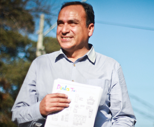 Visitó a Fabiola Campillai en su primera actividad: Leonel Cádiz (PS) es el nuevo alcalde de San Bernardo