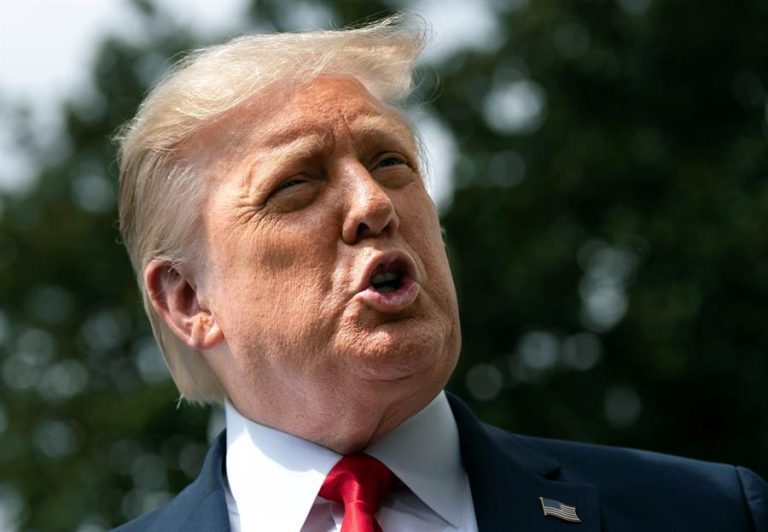 Trump dice que EE.UU. está 