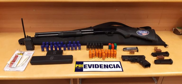 Detienen a banda delictual acusada de balear a persona en el rostro con una escopeta: Víctima quedó ciega