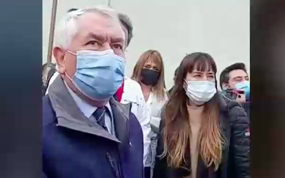 Paris fue encarado durante visita a Concepción: Funcionarios acusan que no han sido escuchados