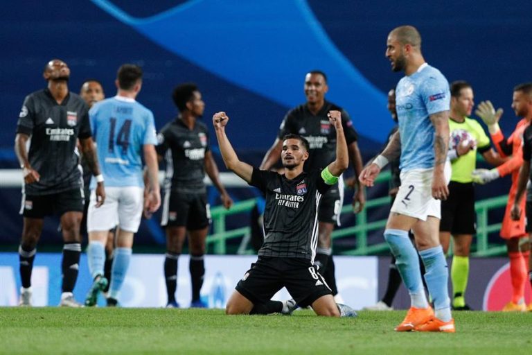 Batacazo: El Lyon sorprendió al City y clasificó a las semifinales de la Champions League