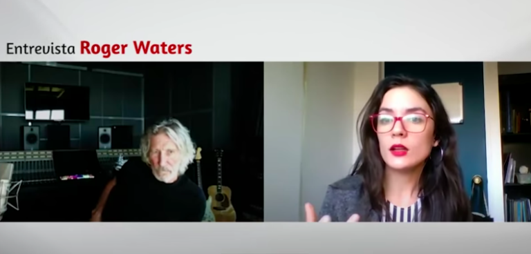 Roger Waters en entrevista con Camila Vallejo: 
