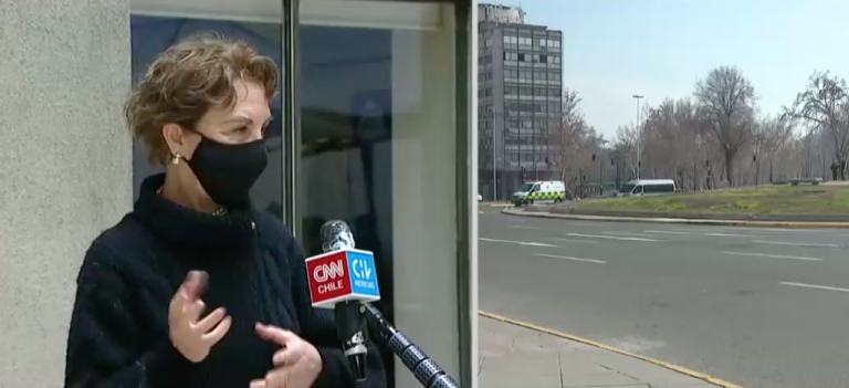 Ministra Hutt y aumento del flujo vehicular: 