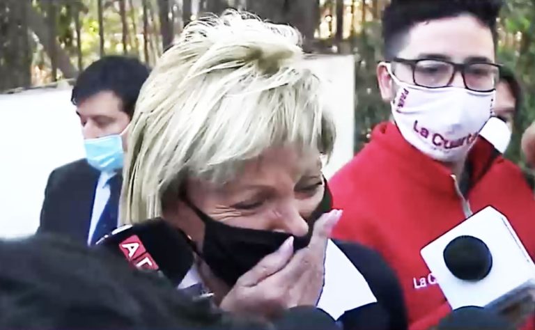 Raquel Argandoña rompe en llanto por Nano Calderón: “Hasta a un perro lo sueltas para caminar”